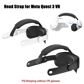 Galvos Dirželis Oculus/Meta Quest 3 Komfortą Reguliuojamas Galvos Dirželis Padidinti Remti Pagerinti Komfortą-Virtualus VR Accesso Z4U1