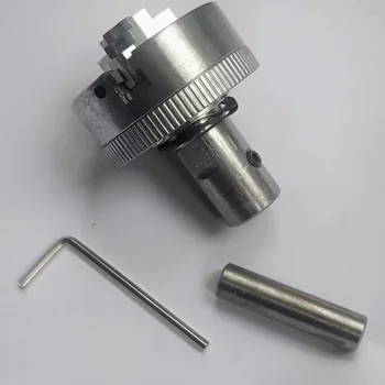 1PC CNC Metalo Žandikaulio Micro Frezavimo Staklės kibirkštis staklių Priedai CNC Tekinimo Tris-Žandikaulio Tvirtinimo