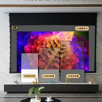 Įterptųjų lubų garso kabelis Frenelio stabdžių šviesos projekcijos ekranai buitinių elektros automatinė kėlimo projektorius 4k ultra