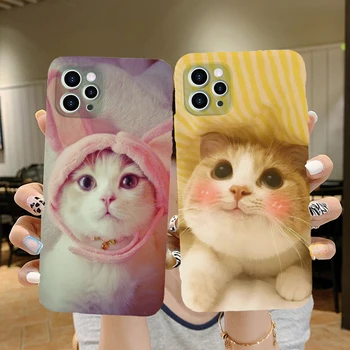 Cute Kačių Dažytos Telefono dėklas 
