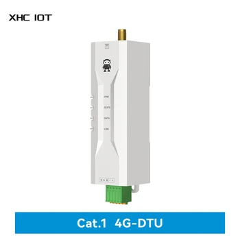 4G Cat1 RS485 Skaidrus Perdavimo XHCIOT E840-DTU(EC05-485)E 2-Way Lizdas Nuorodą MQTT Modbus TCP į RTU mažo Dydžio Modemas