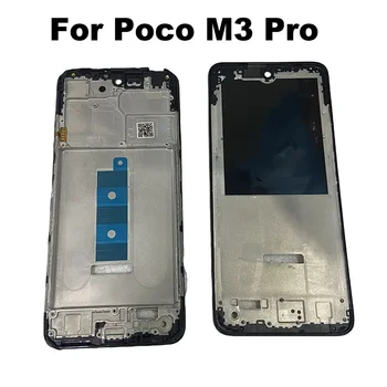 Už Xiaomi Poco M3 Pro 5G Viduryje Rėmas Priekiniai Lcd Bezel Būsto Atgal Vidurio Plokštė Modelių Lcd Remti Turėtojas Pakeitimo
