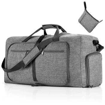 Populiarus tarpvalstybinių 85L didelės talpos sportinis krepšys katijoninės sulankstomas nešiojamų kelionės krepšys fitness bagažo krepšys