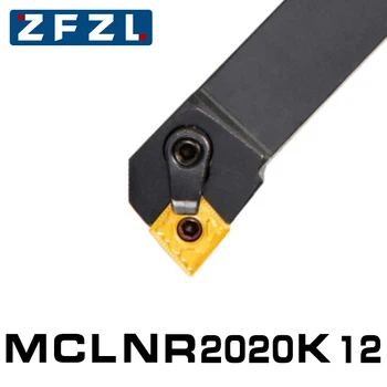 1PC MCLNR2020K12 MCLNL2020K12 Išorės Tekinimo Įrankis MCLNR MCLNL Tekinimo staklių Baras Tekinimo Turėtojas CNC Pjovimo Įrankis Pjovimo Juosta