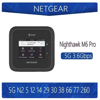 Nauja Netgear Nighthawk MR6500 M6 Pro Atrakintas, WiFi Maršrutizatorius Pasaulio 5G Juosta mmWave Sub6 WiFi6e 3.6 Gb / s 2.5 G Ethernet SDX65