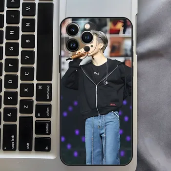 Korėjos pop kpop dainininkas Jimin Telefono dėklas Skirtas iPhone 15 14 12 13 11 Pro Max XR XS Max Mini X 7 8 Plius Padengti