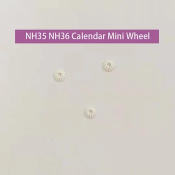 Žiūrėti priedą visiškai naujas originalus kalendorius mažas varantys tinka Seiko NH35 NH36 judėjimas