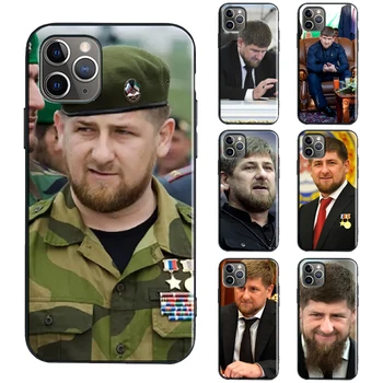 Čečėnijos Lyderis Ramzanas Kadyrov TPU Case For iPhone 12 13 Pro Max mini X XR XS Max 6S 7 8 Plus SE 2020 11 14, Pro Max dangos