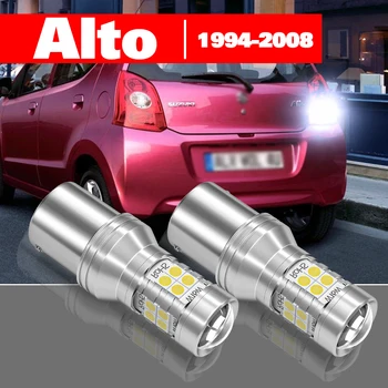 Už Suzuki Alto 1994-2008 2vnt LED Atbulinės Šviesos Atsarginė Lempa, Priedai 1998 1999 2000 2001 2002 2003 2004 2005 2006 2007