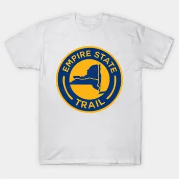 Karšto pardavimo summer tee-shirt prekės marškinėlius vyrai Empire State Trail T Shirt vyrų mados marškinėliai atsitiktinis unisex trumpomis rankovėmis viršūnes