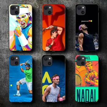 Rafael Nadal Teniso Sporto Telefono dėklas Skirtas iPhone 11 12 Mini Pro 13 14 XS Max X 8 7 6s Plus SE XR Shell