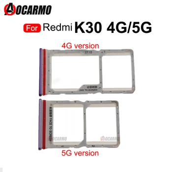Sim Kortelės lizdas Lizdas Xiaomi Redmi K30 4G 5G atsarginės Dalys