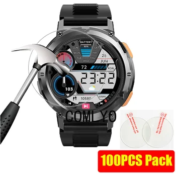 100vnt paketas, Grūdintas Stiklas Kospet Bakas T2 Ultra Smart watch Stiklo Screen Protector 9H 2.5 D Filmas
