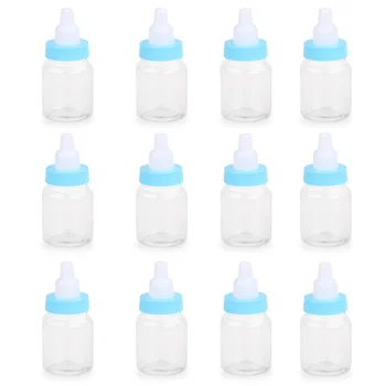 Besportble Kūdikių Buteliukai Miniatiūriniai Plastikinis Buteliukas Baby Shower Naudai Pildomus Saldainių Dėžutė