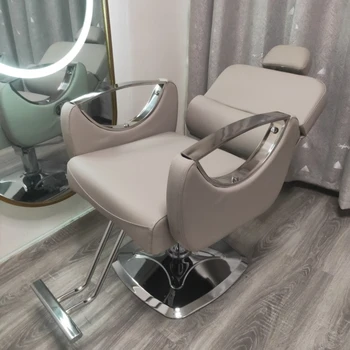 Reguliuojamas Grožio Barber Kėdės Salonas Prabangos Turėklą, Recliner Barber Kėdės Šiuolaikinės Plaukų Sillas Karieta Cadeira Baldai HD50LF