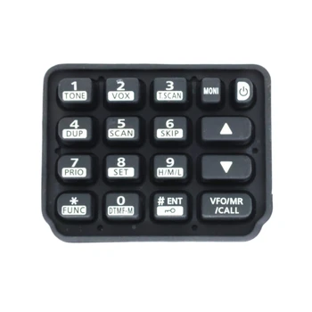Dropship Skaitmeninis Skaičių Klaviatūros Mygtuką Gumos Klaviatūras IC-V80 Walkie Talkie
