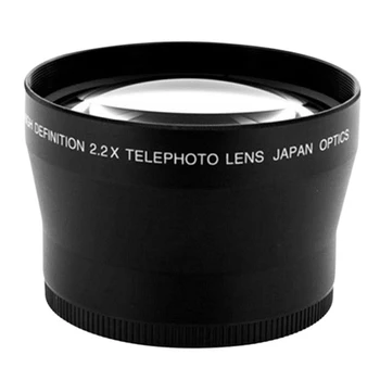72Mm 2.2 X Telekonverteris Objektyvas Universalus SLR Fotoaparatas Telekonverteris Tinka Canon Nikon Sony Veidrodžio vaizdo Kameros Objektyvas