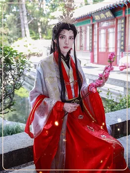 Xie Lian Cosplay Kostiumų Anime Tian Guan Ci Fu Platinum Povas Cosplay Costmes TaiZi Yue Shen Cosplay Senovės Hanfu Helovinas