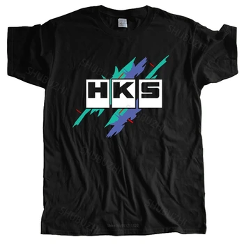 Medvilnės Marškinėlius mens vasaros Viršūnes Tik HKS Galia ir Sportser Veiklos Turbo Logotipas Vyras Brand T-shirt didesnio dydžio