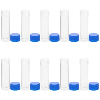 10 VNT Praktinių Plastiko Pavyzdys Taurės Šlapimo Konteinerių 25-30ml be Etiketės Laboratorinės Medicinos reikmėms