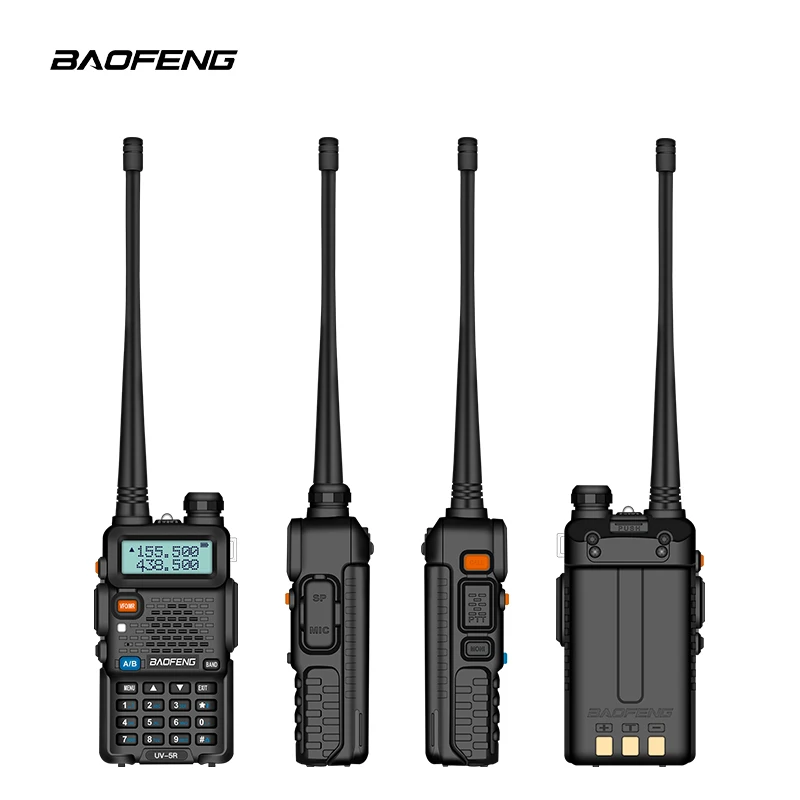 2VNT 5W UV5R Baofeng Walkie Talkie dviejų dažnių VHF UHF C Tipo Ilgo Nuotolio FM Nešiojamų Kumpio ir CB Du Būdu Radijo imtuvai (Kišeninis radijo stotelė - 3