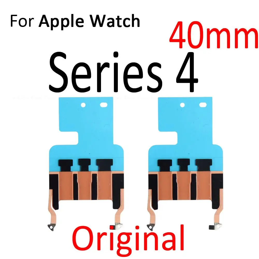 2vnt Apple Žiūrėti Serija 7 8 4 5 SE 6 S7 S8 45mm 41mm 40mm 44mm LCD Flex Kabelis Lipnia Juosta Juoda Šilumos Lipduko Klijų Dalys - 4