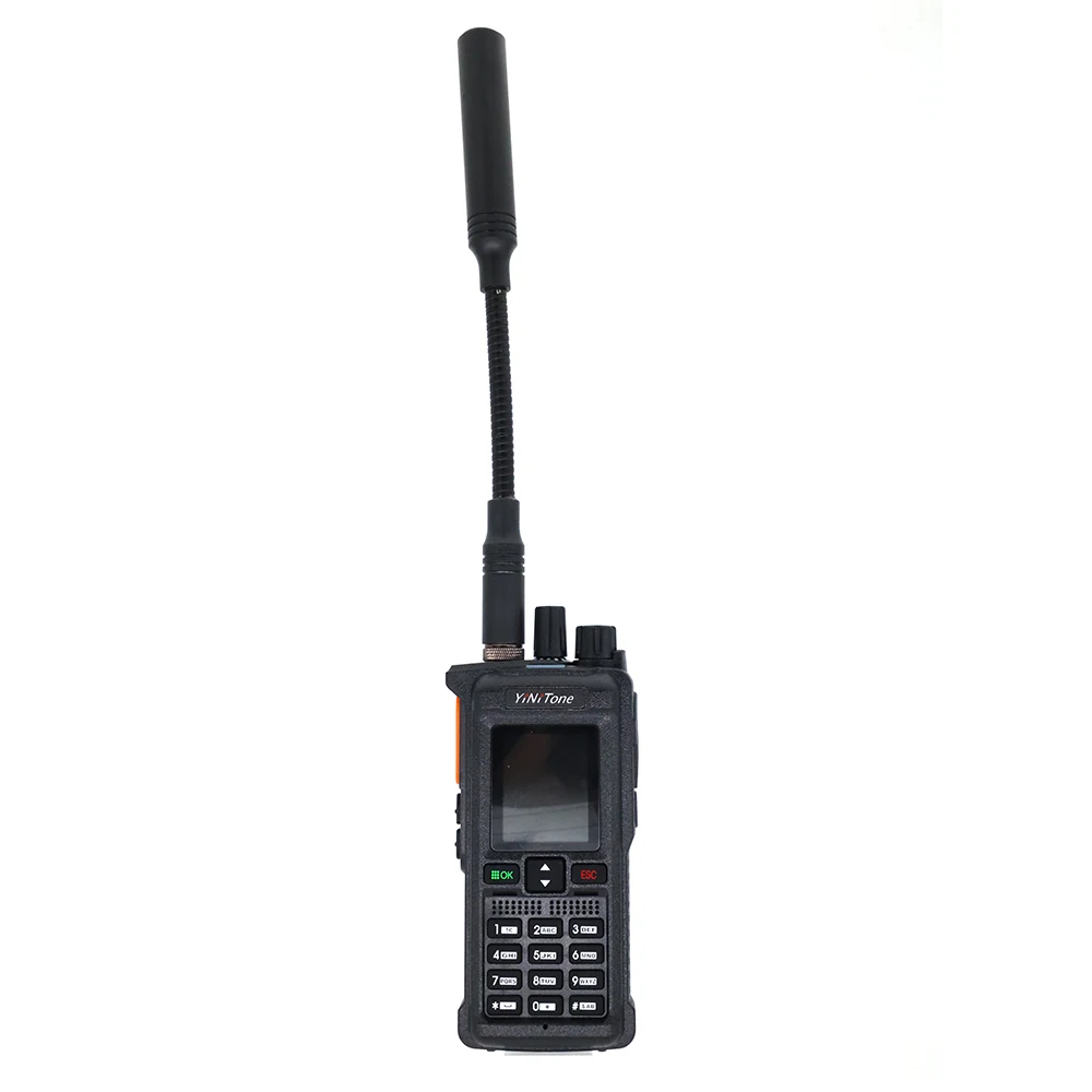 AT-22 23cm SMA-Moterų Žąsų Vamzdžių Lankstymo UHF VHF Antena Baofeng UV-5R UV-82 BF-888s Walkie Talkie Accessories - 4