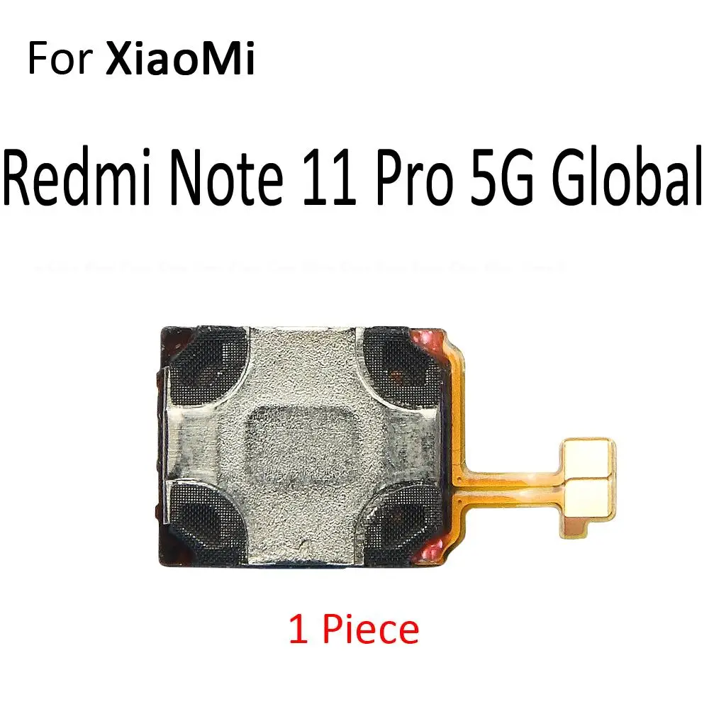 Ausinės Ausinės Viršuje Garsiakalbių Garso Imtuvas Flex Kabelis Xiaomi Redmi Pastaba 11S 11T 11 Pro Plus Pasaulio Indija Pakeisti Dalys - 2