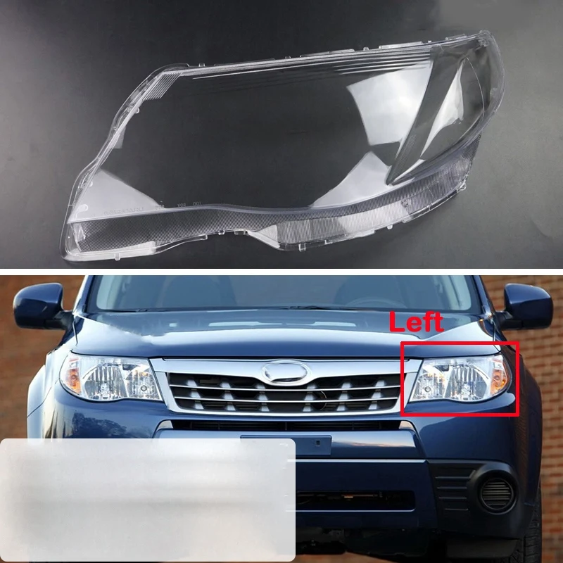 Automobilių Priekinių Žibintų Objektyvo Dangtelis Pakeitimo priekinis žibintas Žibintas Lempos Korpuso Dangtelis Subaru Forester 2009-2012 Kairėje - 5