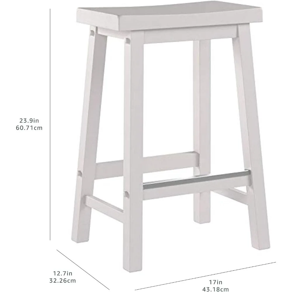Baro Kėdės Iš Medžio Masyvo Balno Sėdynės Virtuvės Skaitiklis, Aukštis Išmatose Nemokamas Pristatymas Baldai - 4