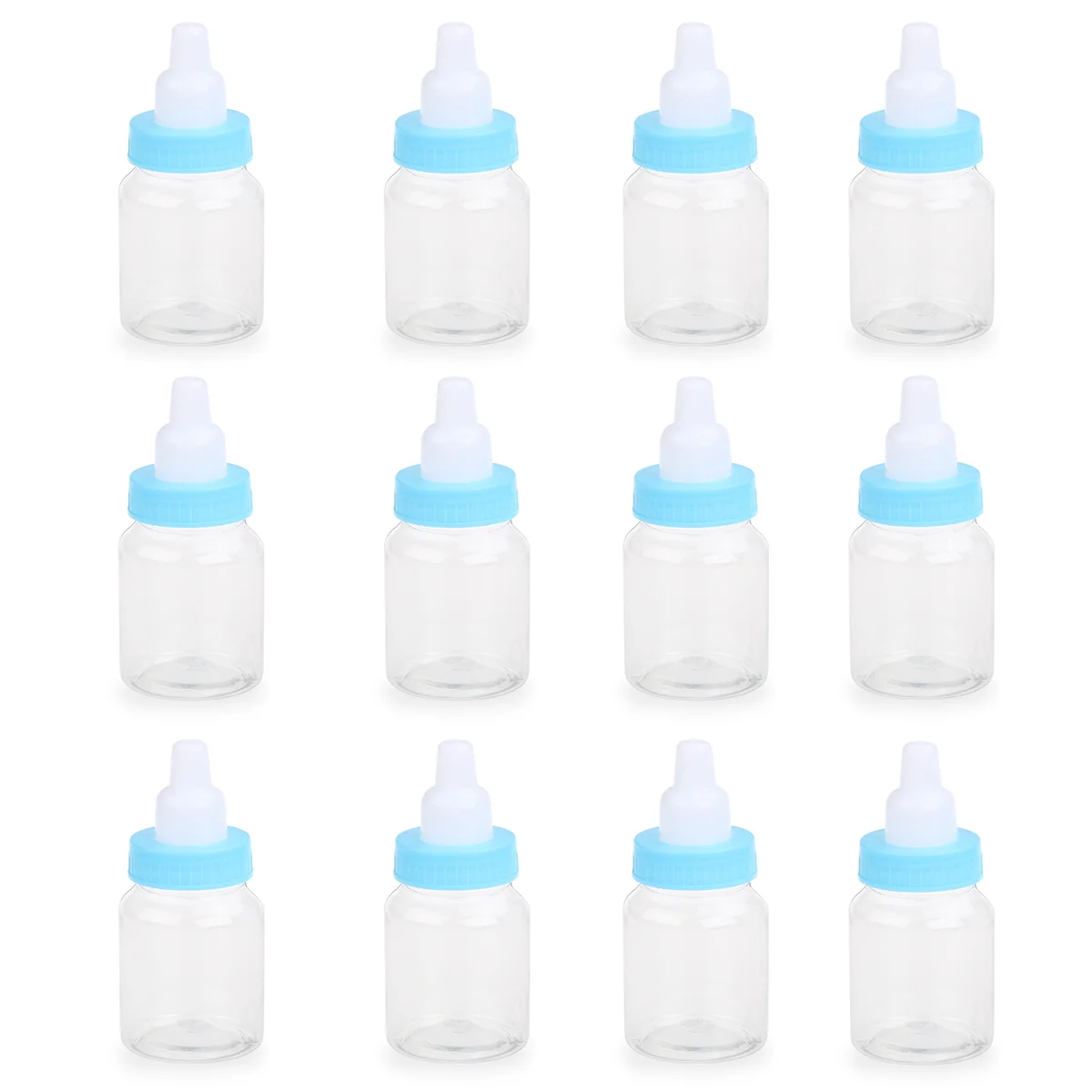 Besportble Kūdikių Buteliukai Miniatiūriniai Plastikinis Buteliukas Baby Shower Naudai Pildomus Saldainių Dėžutė - 0