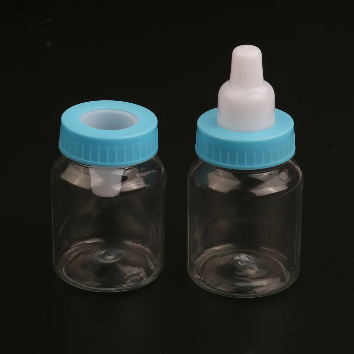 Besportble Kūdikių Buteliukai Miniatiūriniai Plastikinis Buteliukas Baby Shower Naudai Pildomus Saldainių Dėžutė - 3