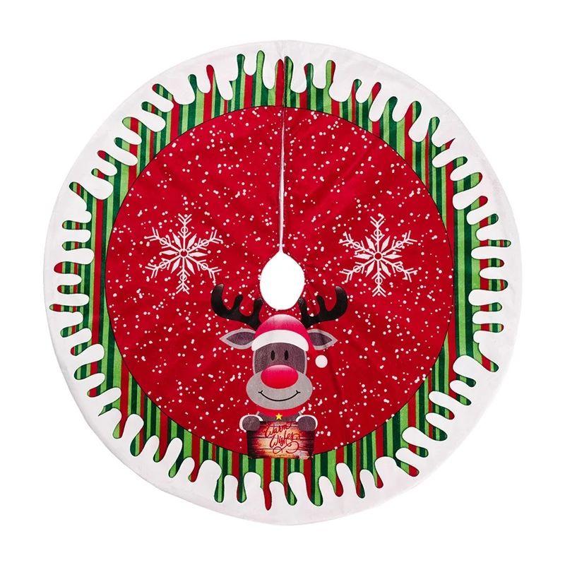 Kalėdų Eglutė Sijonas Santa-Claus Kalėdos Medis Bazė Įvyniojimas Atostogų Eglučių Papuošalai Grindų Kilimėlis Šalies Vidaus Lauko Šalis - 1