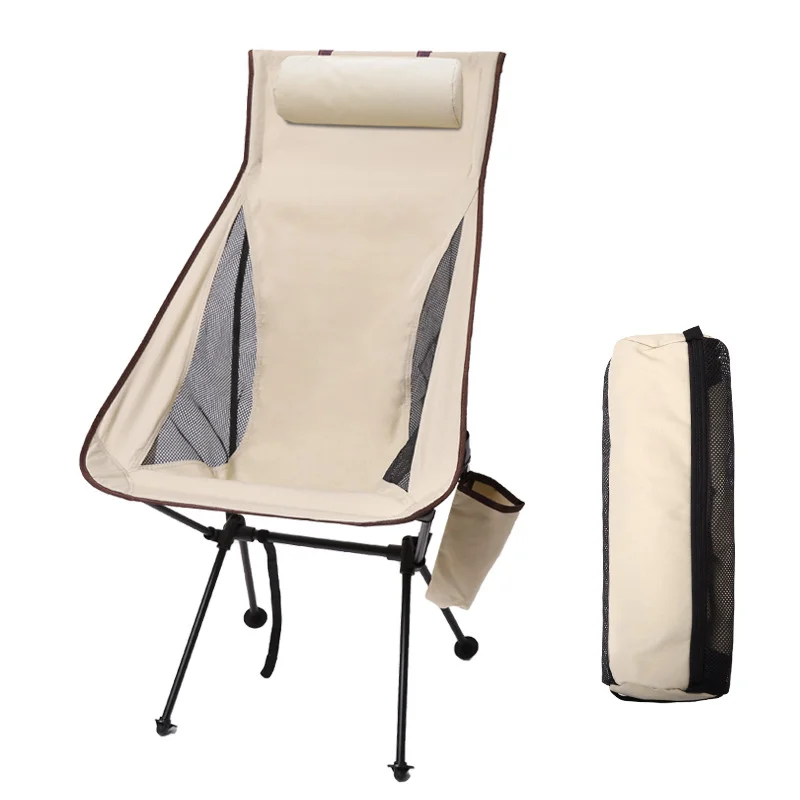 Lauko kempingas nešiojamų sulankstomoji kėdė padidėjo, ypač lengvas aliuminio lydinys laisvalaikio eskizas beach kempingas žvejybos kvėpuojanti kėdė - 1