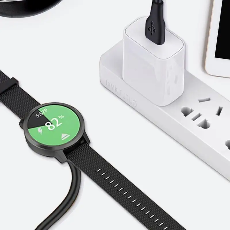 Lengvas USB Duomenų Įkroviklio Adapterio Kabelis Maitinimo Laido Garmins Fenix 5 6 7 Žiūrėti Smart Watch Priedai Įkrovimo Kabelis - 4