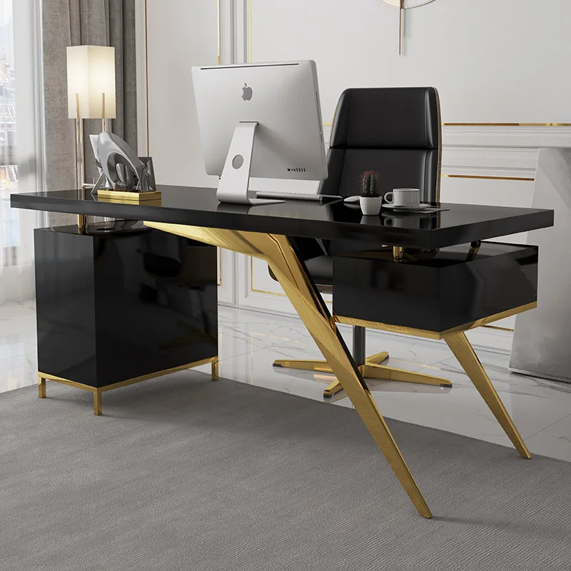 Modernus paprastumas, post-modernūs, prabangūs tyrimas, stalas, biuro stalas, šeimos miegamojo, Biuro kėdės, stalas baltas - 1