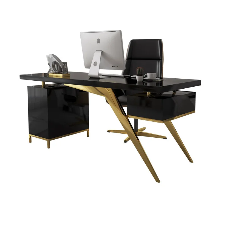 Modernus paprastumas, post-modernūs, prabangūs tyrimas, stalas, biuro stalas, šeimos miegamojo, Biuro kėdės, stalas baltas - 4