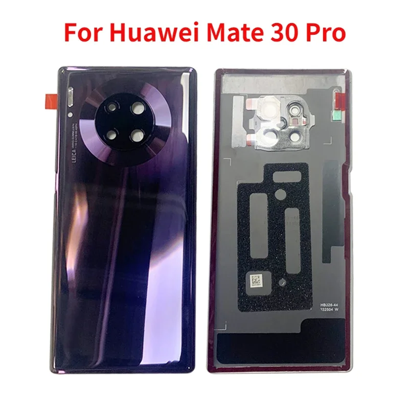 Originalus Galinio Dangtelio Huawei Mate 30 Pro Baterijos Dangtelis Galinių Durų apdailos Korpusas su Fotoaparato Objektyvą Logotipą, atsarginės Dalys - 1
