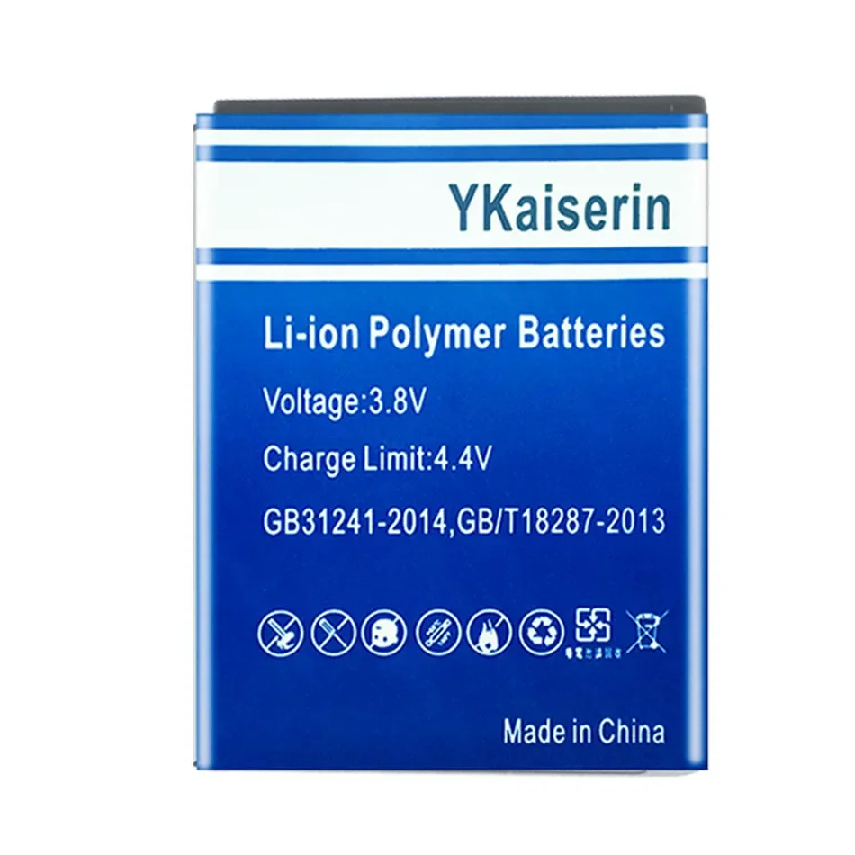 YKaiserin 1300mAh EB424255VA EB424255VU SAMSUNG M550,C5530,S3350,S3850,S5220,S5222,M630,R450,R380,R390,SCH-R560,R561 Baterija - 2